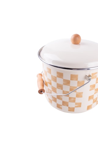 Beige Emaye Bakraç 5 Litre