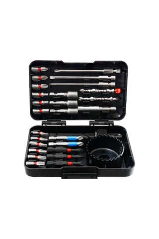 27 Parça Matkap Ucu Seti Darbeli Sürücü Uçları Ve Vidalama