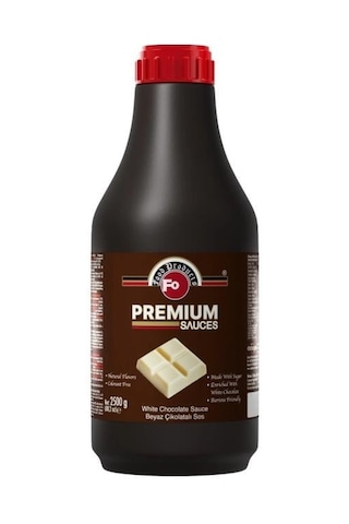 Fo Beyaz Çikolatalı Bar Sos - Premium 2,5 Kg Fo Beyaz Çikolatalı Bar Sos - Premium 2,5 Kg