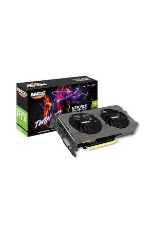 Inno3d Nvidia Geforce RTX3050 Twin X2 6GB GDDR6 96 BİT Ekran Kartı