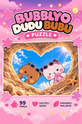 Dudu Bubu 99 Parça A4 Puzzle