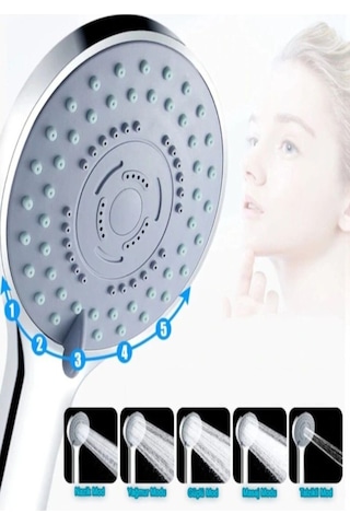 Latte Krom Gri El Duşu Krom