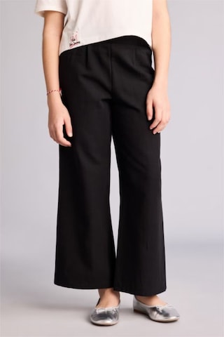 Defacto Wıde Leg Pamuklu Pantolon Kız Çocuk G0608a826smbk34 Siyah-bk34