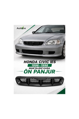 Honda Civic İes 1996-1998 Makyajsız Kasa Ön Panjur Spor Petekli
