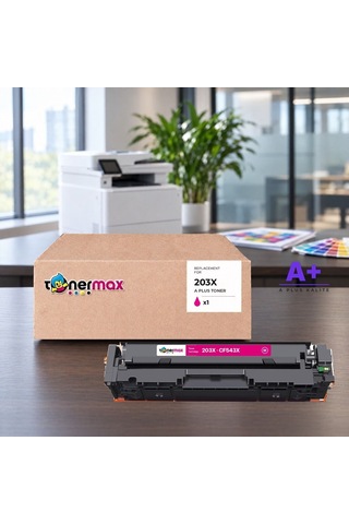 Hp 203x Cf543x Kırmızı Uyumlu Toner A Plus / Color Laserjet Pro M254 / M280 / M281