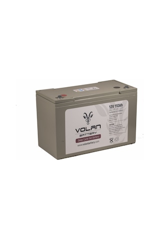 12 Volt 110 Amper Jel Akü Deepcycle Derindöngü