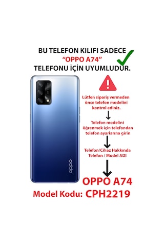 Oppo A74 Uyumlu Mustafa Kemal Atatürk Kolajları Baskılı Silikon Kılıf