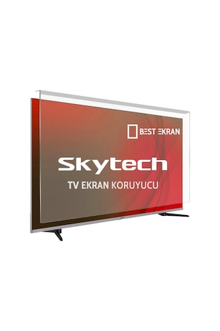 Skytech 50" İnç 127 Ekran Kırılmaz Şeffaf Televizyon Led Ekran Koruyucu
