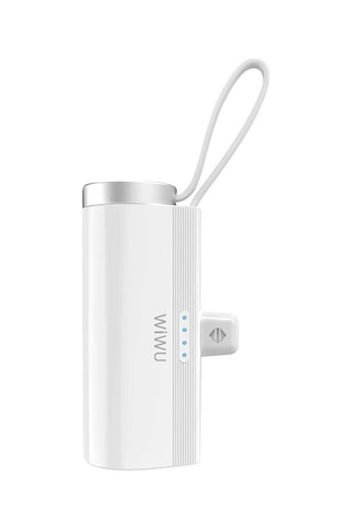 Wiwu Wi-W026 Capsule Serisi 2in1 Mini Taşınabilir Standlı Askılı Type-C PD 5000 MAh Powerbank