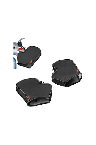 Sones Mesorock Mg1105 Elektrikli Bisiklet Güneş Koruyucu Eldiven Açık Yaz Gidon Başlığı, Boyut: Bir Boyut Siyah