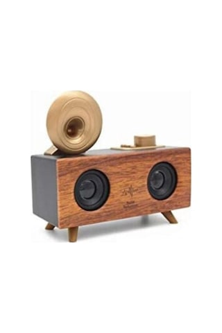 Music Apollo Retro Gramafon B6 Kablosuz Stereo Speaker Bluetooth Hoparlör