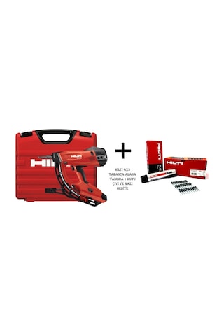 Hilti Yeni Nesil GX3 Tabanca Çivi + Gaz + Tabanca