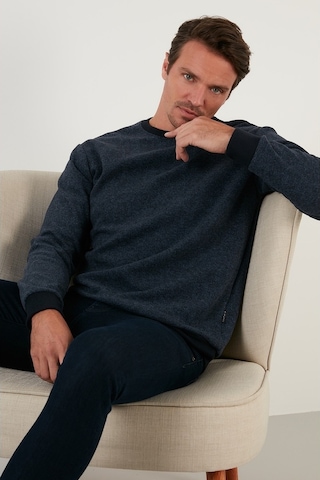 Buratti Slim Fit Bisiklet Yaka Pamuklu Erkek Kazak 456201 Indigo