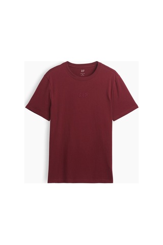 Gap V-frch Mını Logo Tee Erkek Bordo Tişört 799323015