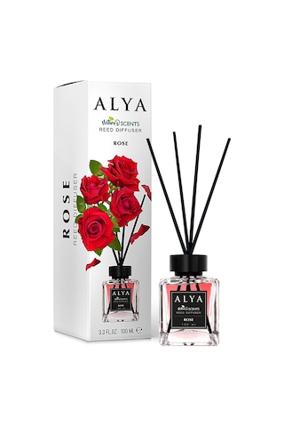 Alya Nature's Scents Bergamot Tea + Mashmallow + Rose Bambu Çubuklu Oda Kokusu 3 x 100 ML