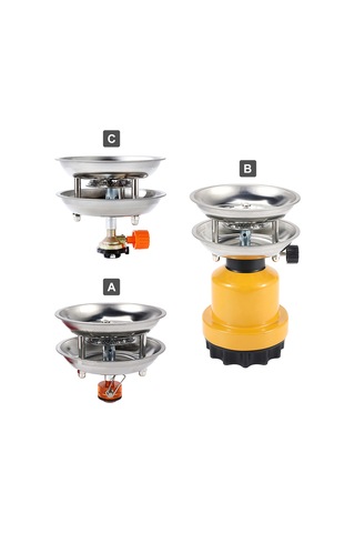 Mufunye Kampanya Çalışanı Metal Kamp Isı Kaynağı Model A/b/c Seçenekli Dy-02 Çok Renkli