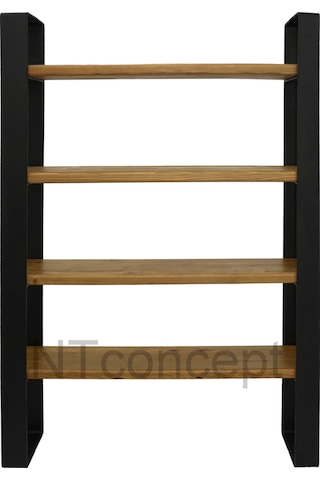 Ntconcept Ntconcept Masif Ağaç Kitaplık - Vitrin