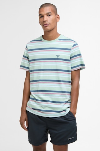 Barbour Houstead Stripe Tailored Fit T-shirt Gn12 Pale Apple Gn12 Pale Apple