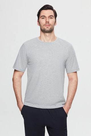 Twn Gri Melanj %100 Pamuklu Kısa Kollu 2'li Pijama Takimi 3ec84ortkkpjm 310