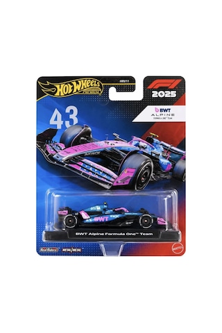 Hot Wheels Bwt Alpine Formula One Team 43 Çok Renkli