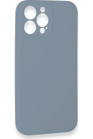Newface Apple iPhone Uyumlu 13 Pro Max Kılıf Lansman Legant Silikon - Glblseme - 65 Açık Lila