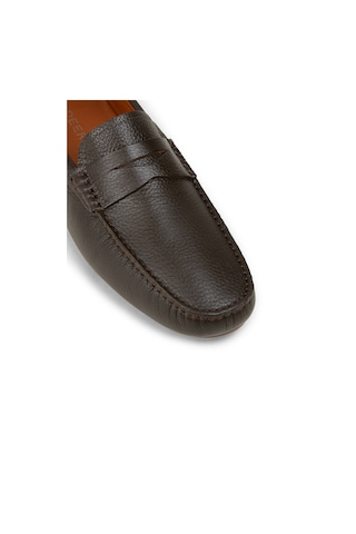 Deery Erkek Hakiki Deri Haki Penny Loafer - E0920mhakc01