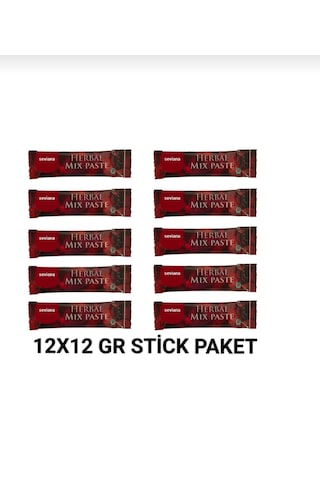 Bitkisel Karışımlı Mesir Atom Ballı Güç Macunu 12x12gr Stick Bitkisel Karışımlı Mesir Atom Ballı Güç Macunu 12x12gr Stick