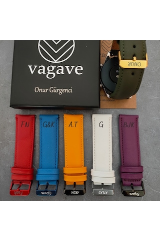 Vagave Huawei Watch Gt / Gt2 / Gt2E / Gt2Pro 42-46Mm Deri Kordon (498115420)