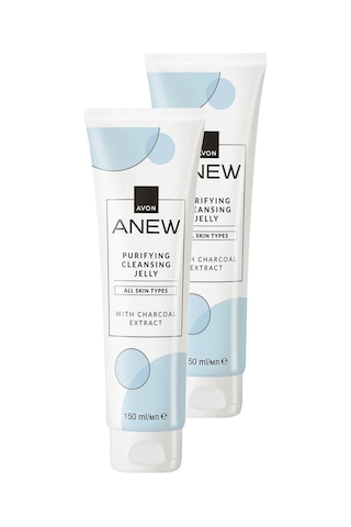 Avon Anew Purifying Kömür Özlü Arındırıcı Yüz Temizleyici Jeli 2 x 150 ML
