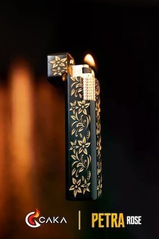 Caka Lighter Petra Rose Benzinli Çakmak - Ckl-058