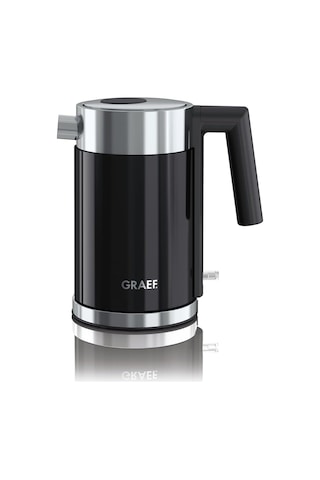 Graef Su Isıtıcısı, 1 Litre Siyah/paslanmaz Çelik, 2000w Güç Su Isıtıcılar