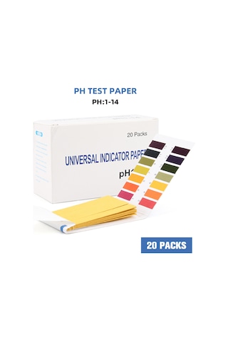 Tenfowee 1-14 Ph Test Kağıdı - 1600 Şerit, İdrar Ve Cilt Bakım Ürünleri Asitlik Ölçümü İçin Pratik Çözüm