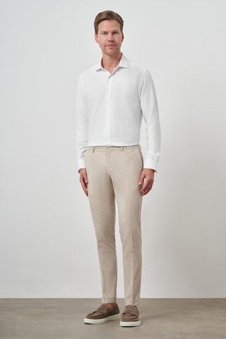 Morven Erkek Bej Trend Tam Lastikli Slim Fit Pantolon 25ys003007653 Bej