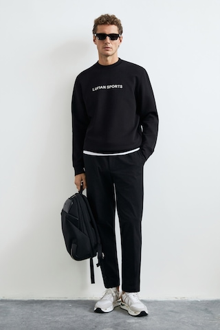 Lufian Rowan Erkek Sweatshirt 112030195 Siyah