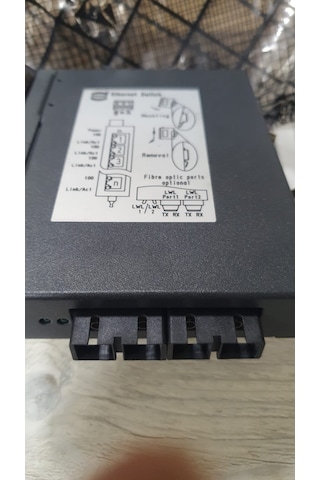 Hartıng Econ 3062-ad 6/ 2port Dx Endrüstiyel Switch Ray Tipi