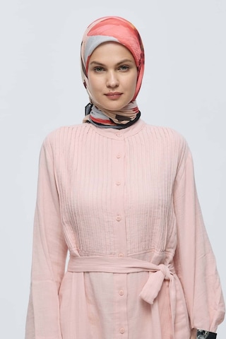 Moda Kaşmir Lavendi Desen Bambu Eşarp Siyah-samyeli