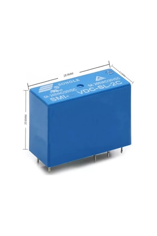 Songle Smı-05vdc-sl-2c 5a 5v 8 Pin Çift Kontak Hl3