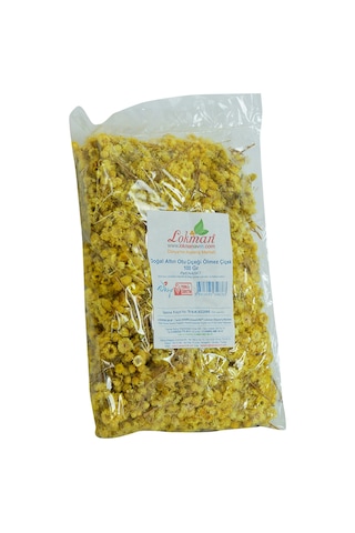 Lokman Avm Altın Otu Çiçeği Ölmez Çiçek Doğal Paket 100 G