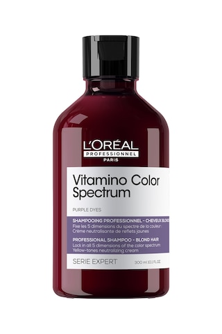 L'Oréal Professionnel Vitamino Color Spectrum Sarı Saçlar İçin Sarı Tonlarını Nötralize Edici Mor Şampuan 300 ML