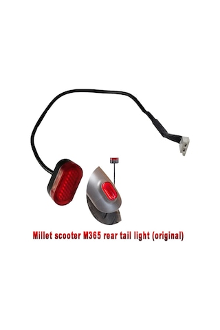 M365 M365 Pro Elektrikli Scooter için Arka Fren Kuyruk Lambası