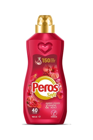 Peros Soft 1440 Ml Amber Çiçeği & Sandal Ağacı X 2 Adet 2'li Set