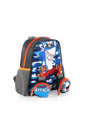Dream Vest Köpek Balığı Mini Sırt Çantası Çok Renkli