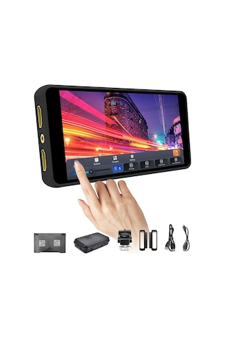 Portkeys Pt5 Iı Dokunmatik Kamera Alan Monitör 5 "4k30p Giriş/çıkış Geniş Renk Gamı Yeni Peaking 3d Lut Video As Standart