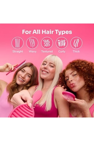 Wet Brush Orijinal Detangler Saç Fırçası, & Minnie - Ultra Yumuşak Intelliflex Kıllar - Dolaşık Açıcı Fırça Dolaşık Açıcı Islak Kuru Ve Hasarlı Saçlar - Kadınlar Ve Erkekler