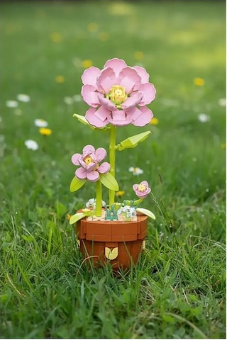 Dostoys Pembe Japon Gülü Botanik Koleksiyonu 315 Parça