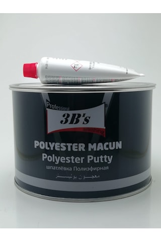 3BS POLYESTER ÇELİK MACUN SARI 2,700Gr