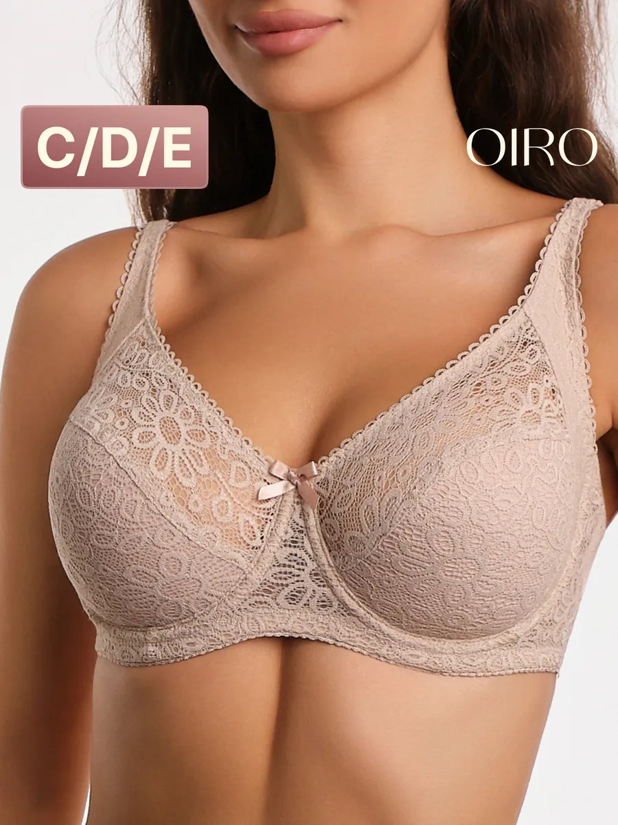 Oıro Dantel Sütyen Büyük Beden 455497386 Bej