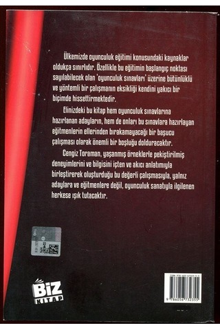 Oyunculuk Sınavlarına Hazırlık Klavuzu Midi Boy / Cengiz Tor...