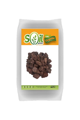 Soil Garden Pomza 40 L 10-15 Mm Akvaryum Taşı Lav Kırığı Ponza