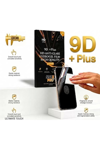 One Plus 15r Uyumlu Nano Ekran Koruyucu 0.35 Mm Extra Dayanıklı Koruma 9h + Plus Hd Maxxpro 40064393